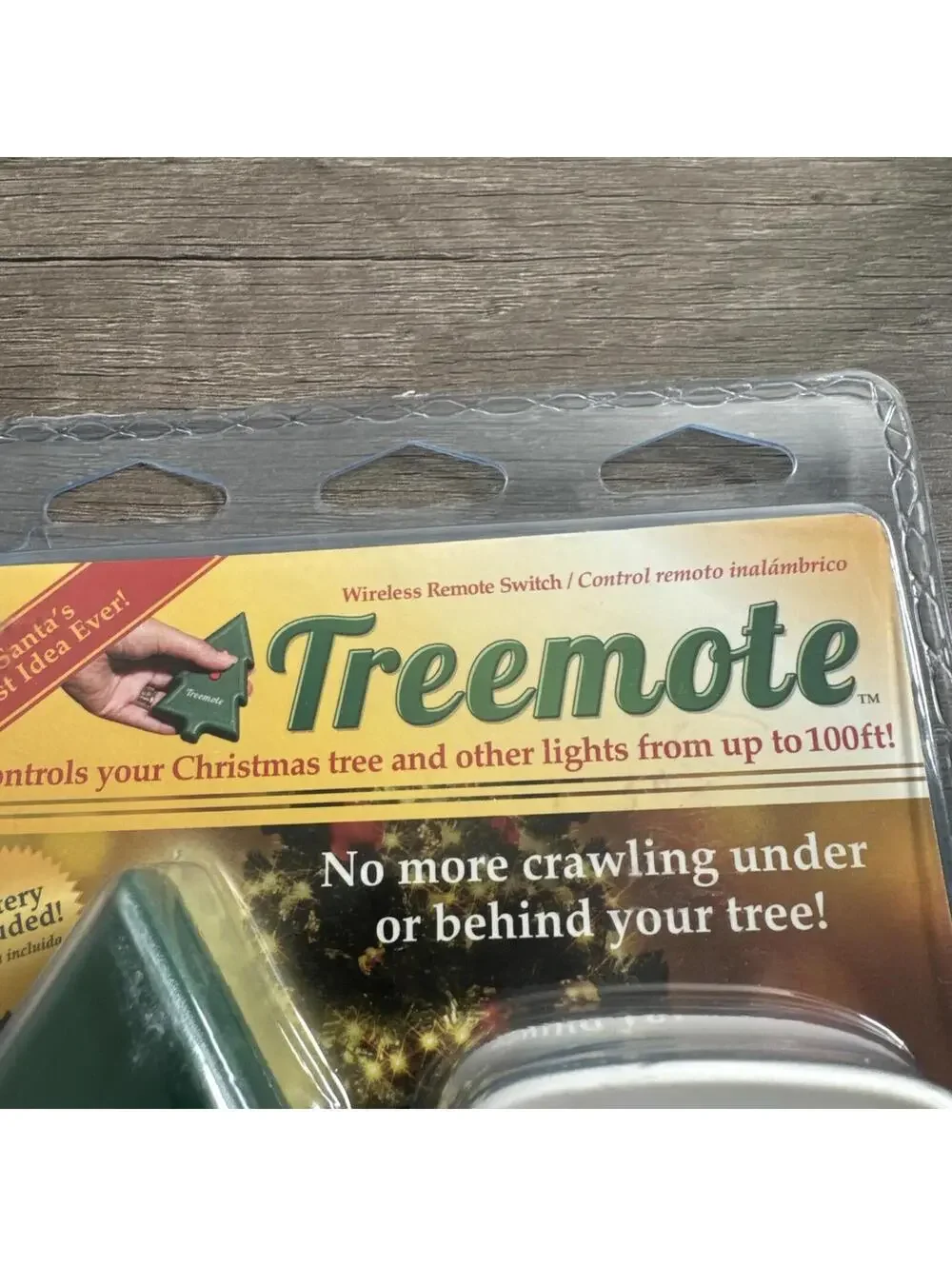 Treemote Wireless Remote Switch for Christmas Tree and Other Lights